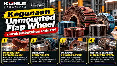 Kegunaan Unmounted Flap Wheel untuk Kebutuhan Industri
