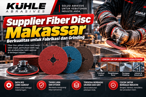 Supplier Fiber Disc Makassar Berkualitas untuk Fabrikasi dan Grinding