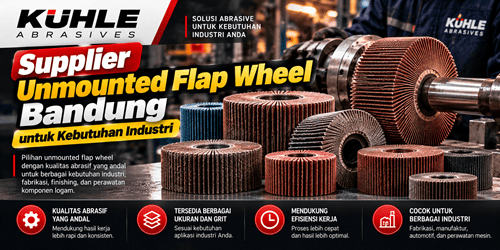 Supplier Unmounted Flap Wheel Bandung untuk Kebutuhan Industri