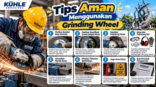Tips Aman Menggunakan Grinding Wheel
